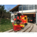 Locomotiva antiga do motor a vapor para pontos cênicos